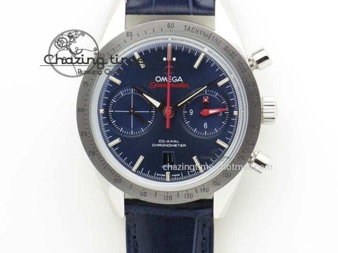 0120 FastDry Planet Ocean Master Chrono SS OM 1:1 Best Edition Black Dial On SS Bracelet A9900 V 8112